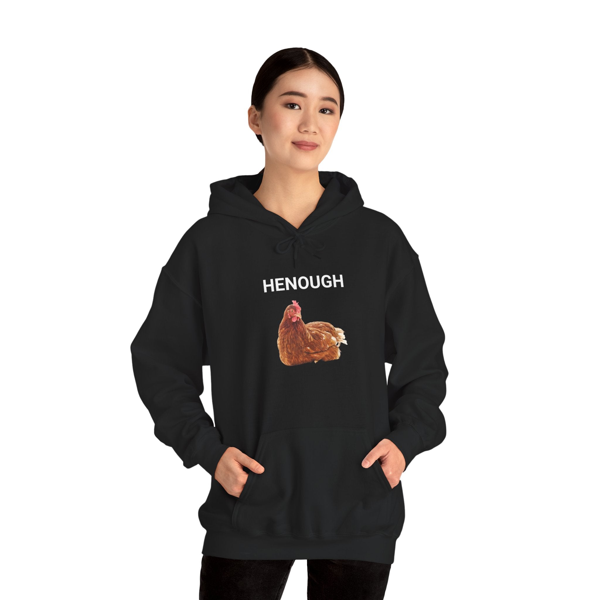 HENOUGH Chicken Hoodie | Funny Chicken Hoodie for Women | No Clucking Explaining | Farm Humor Hoodie | Cozy Sassy Chicken Lover Gift