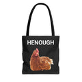 HENOUGH Chicken Tote Bag | Funny Chicken Tote | No Clucking Explaining | Farm Humor Tote Bag | Sassy Chicken Lover Gift