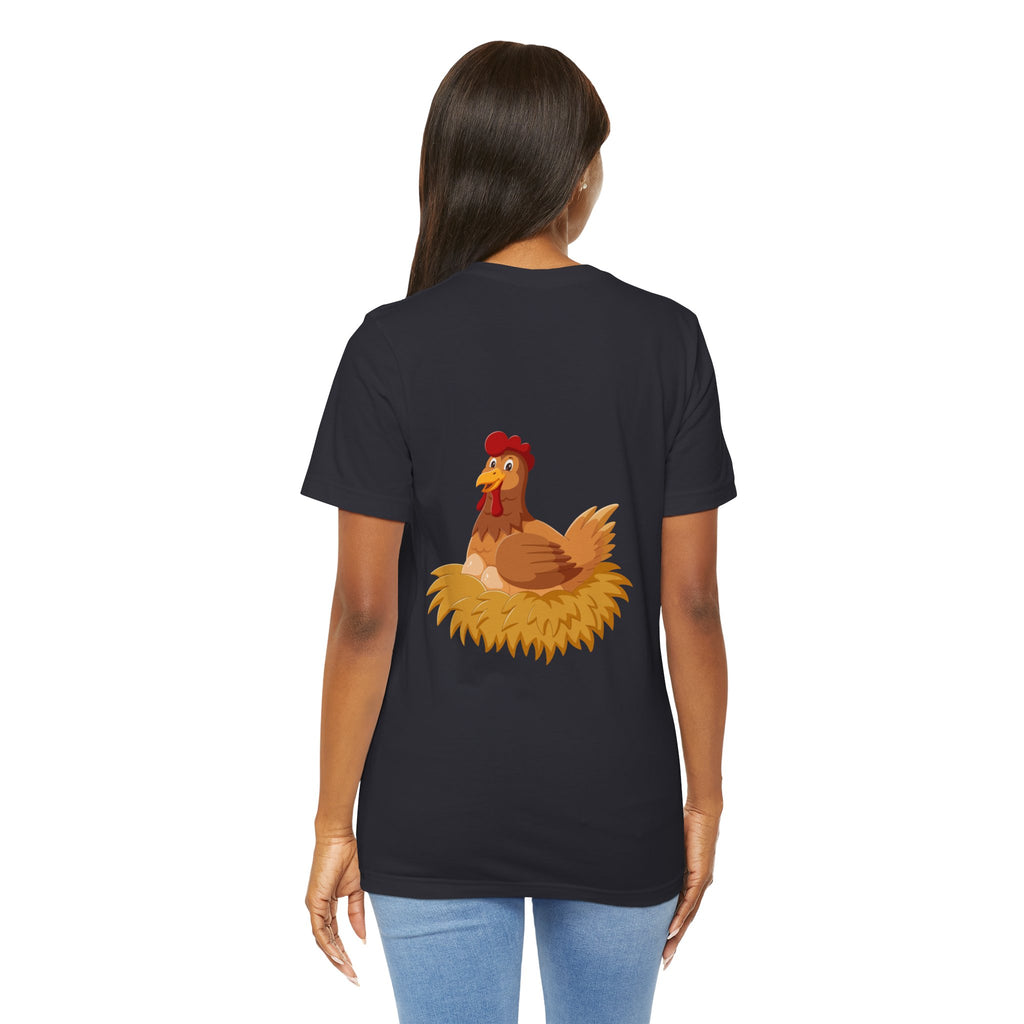 Eggshausted But Still Laying Eggs Shirt | Funny Chicken T-Shirt | Tired Mom Humor | Farm Life Graphic Tee | Gift for Hardworking Women