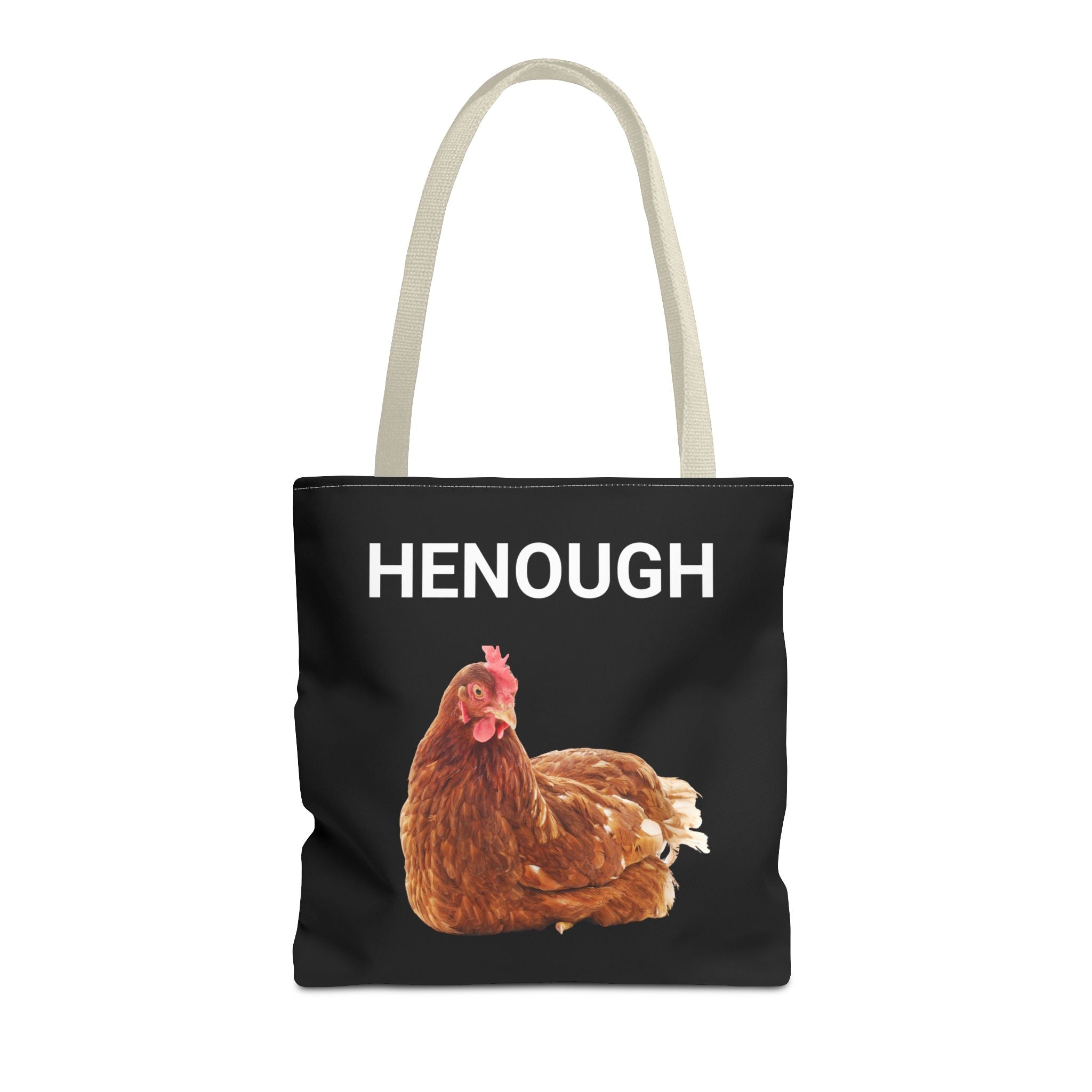 HENOUGH Chicken Tote Bag | Funny Chicken Tote | No Clucking Explaining | Farm Humor Tote Bag | Sassy Chicken Lover Gift
