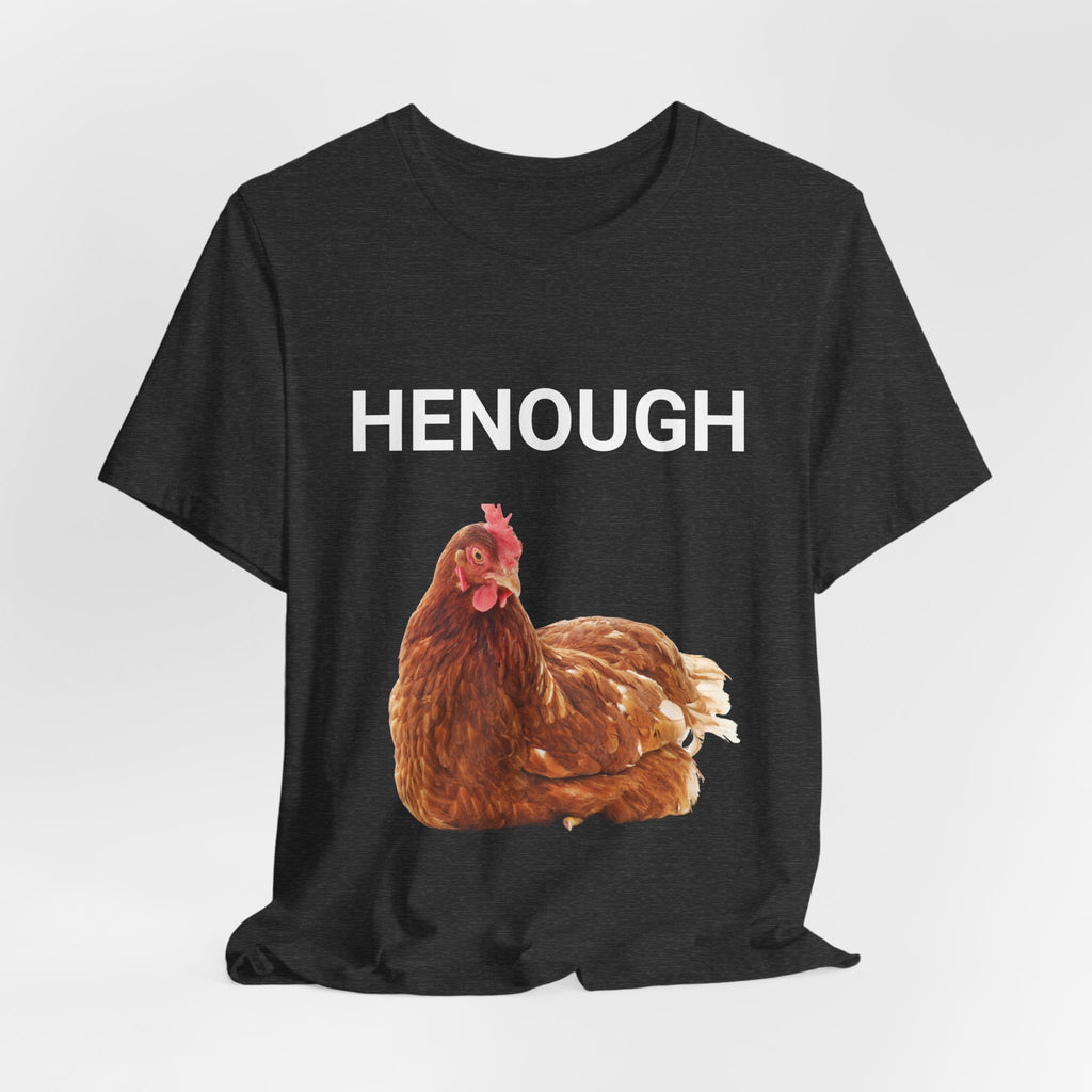 HENOUGH Chicken Shirt | Funny Chicken T-Shirt for Women | No Clucking Explaining | Farm Humor Graphic Tee | Sassy Chicken Lover Gift