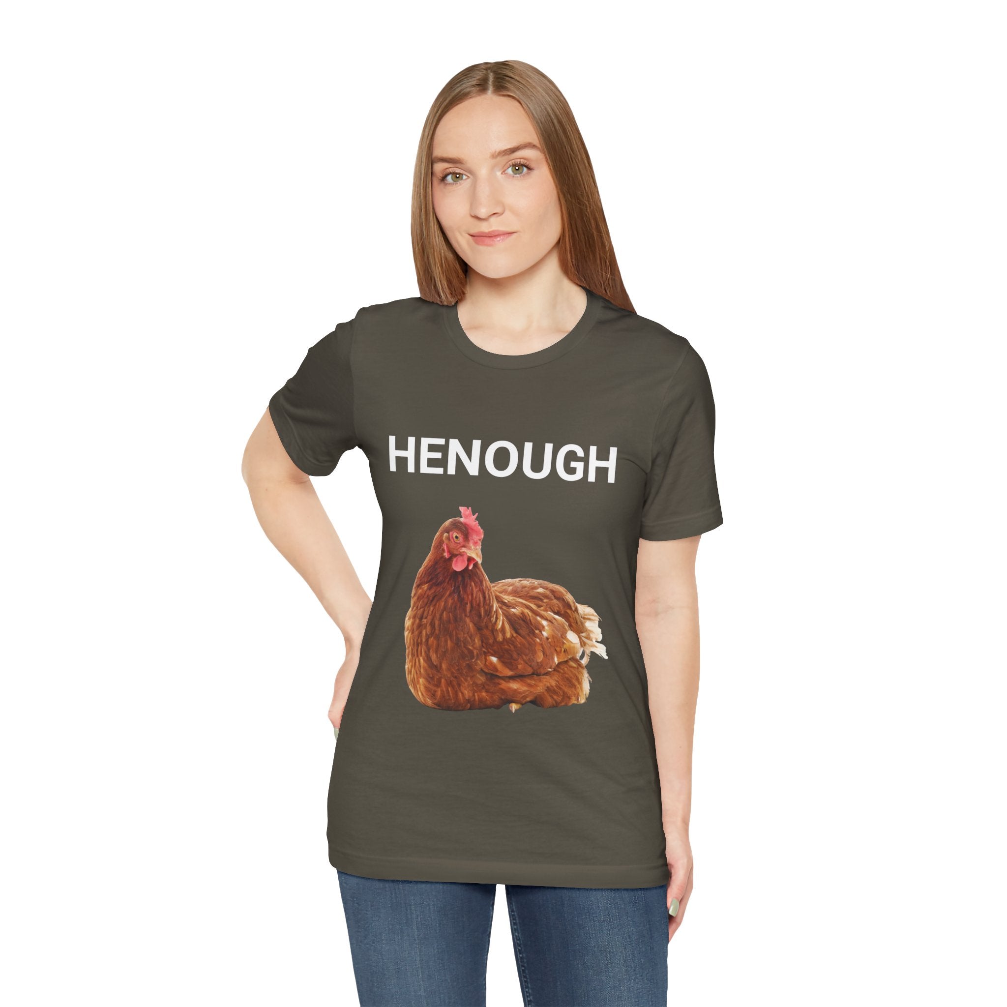 HENOUGH Chicken Shirt | Funny Chicken T-Shirt for Women | No Clucking Explaining | Farm Humor Graphic Tee | Sassy Chicken Lover Gift