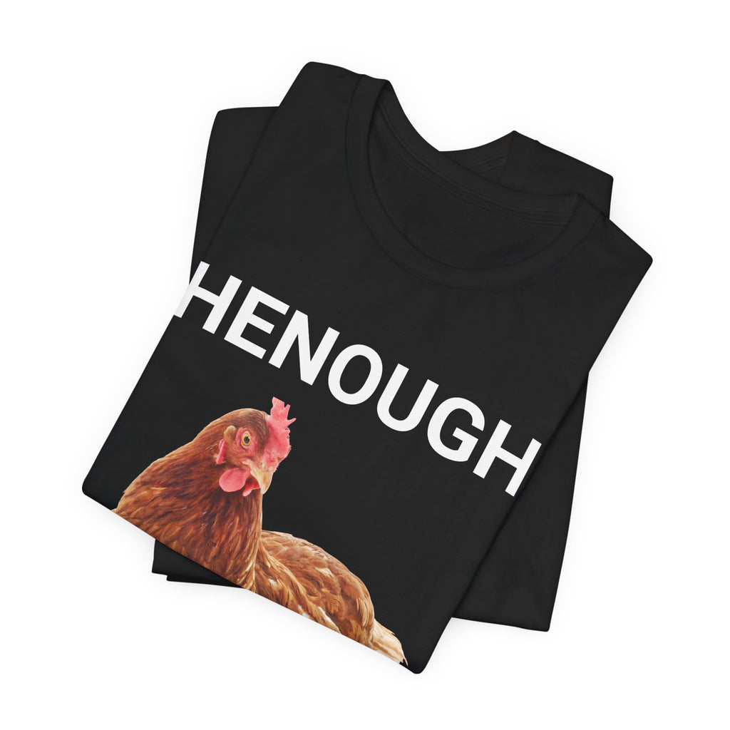 HENOUGH Chicken Shirt | Funny Chicken T-Shirt for Women | No Clucking Explaining | Farm Humor Graphic Tee | Sassy Chicken Lover Gift