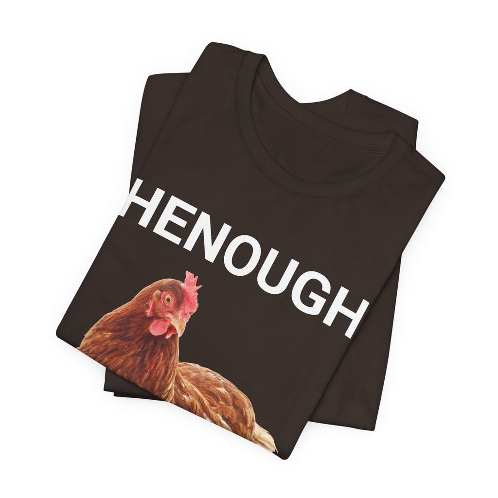 HENOUGH Chicken Shirt | Funny Chicken T-Shirt for Women | No Clucking Explaining | Farm Humor Graphic Tee | Sassy Chicken Lover Gift