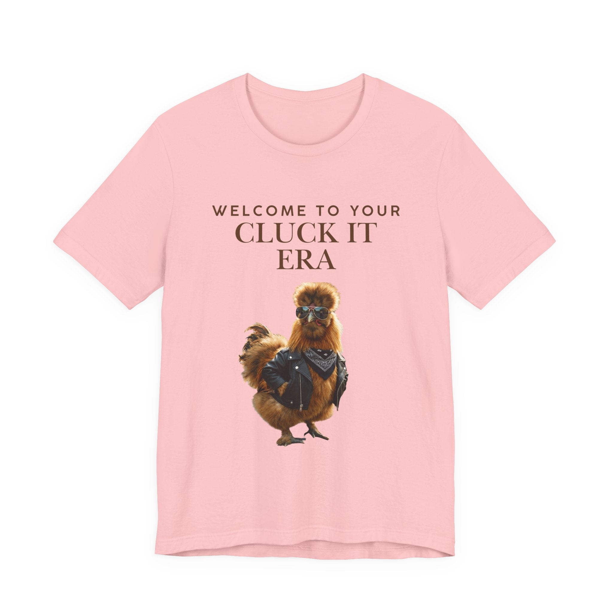 Cluck It Era Chicken Graphic Tee — Funny Farm Animal T-Shirt