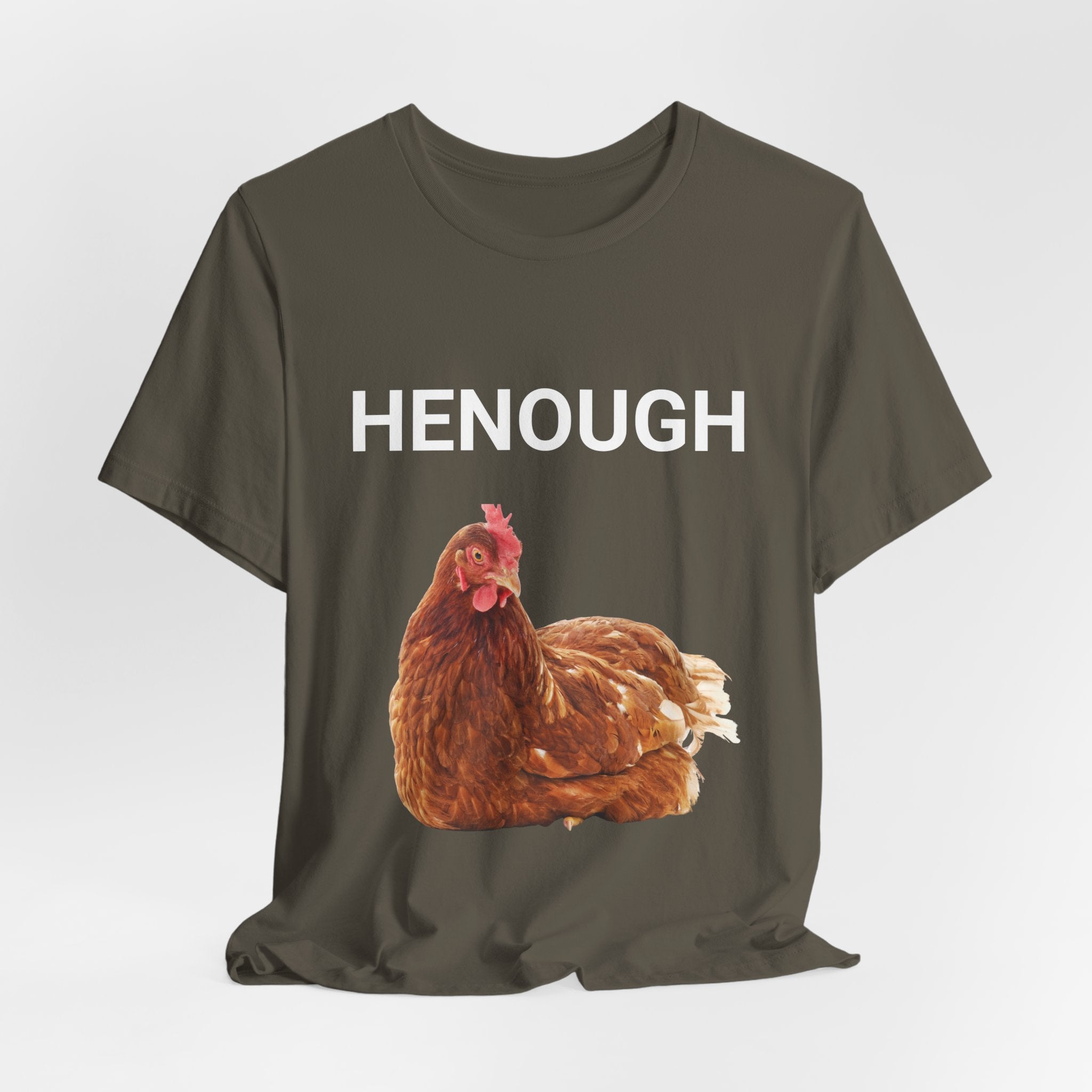 HENOUGH Chicken Shirt | Funny Chicken T-Shirt for Women | No Clucking Explaining | Farm Humor Graphic Tee | Sassy Chicken Lover Gift