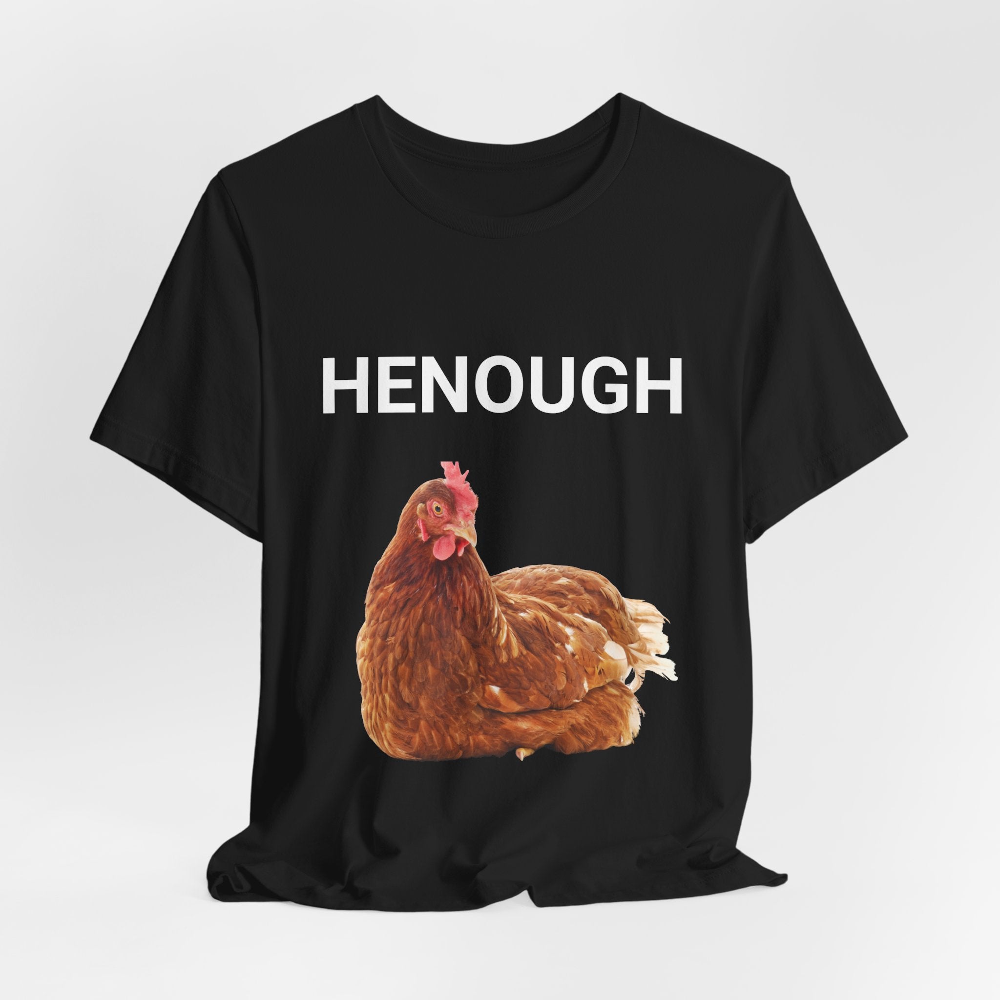 HENOUGH Chicken Shirt | Funny Chicken T-Shirt for Women | No Clucking Explaining | Farm Humor Graphic Tee | Sassy Chicken Lover Gift
