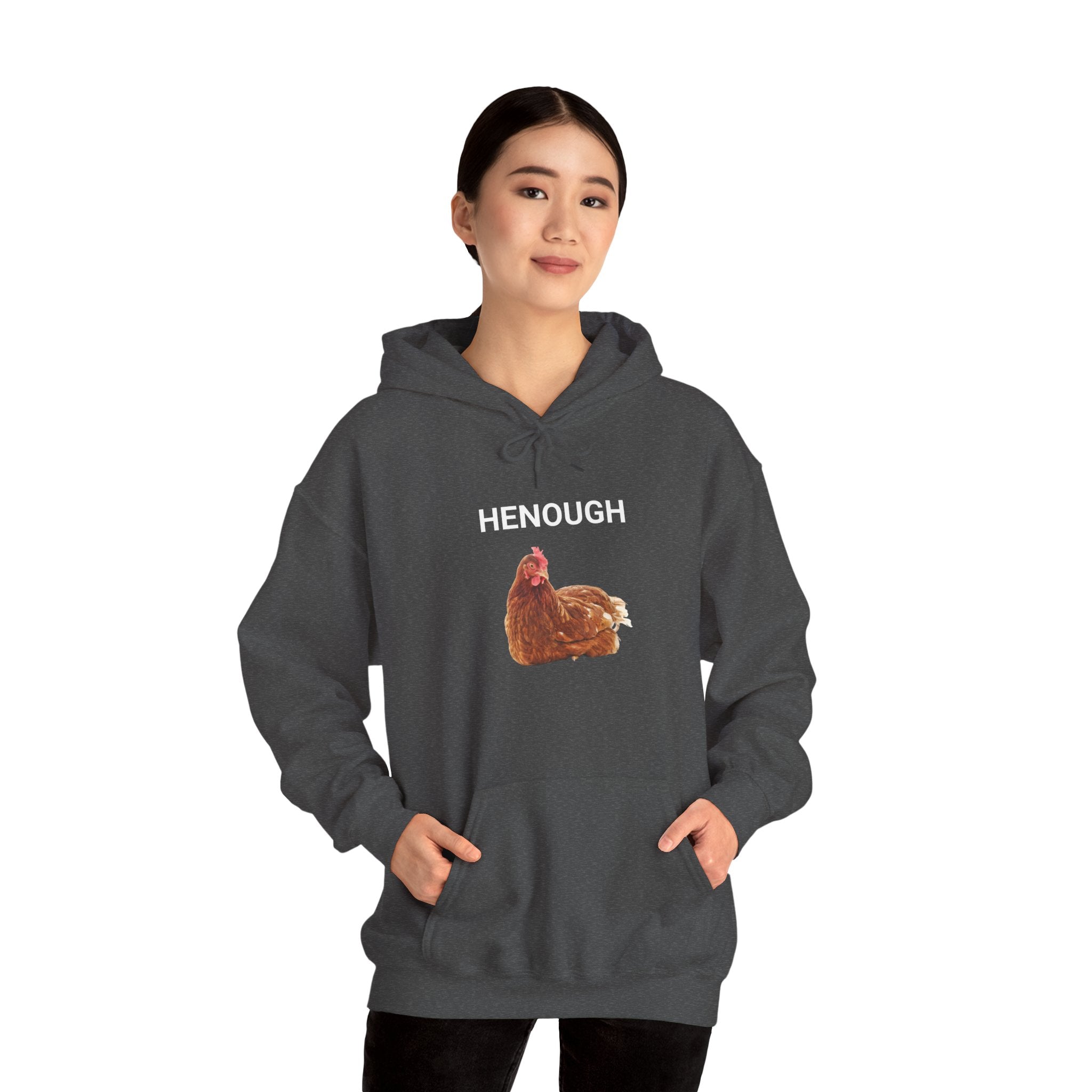 HENOUGH Chicken Hoodie | Funny Chicken Hoodie for Women | No Clucking Explaining | Farm Humor Hoodie | Cozy Sassy Chicken Lover Gift