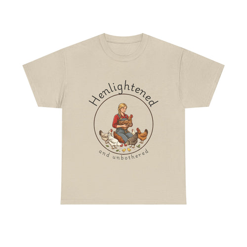 Henlightened & Unbothered™ – Chicken Lover Graphic Tee