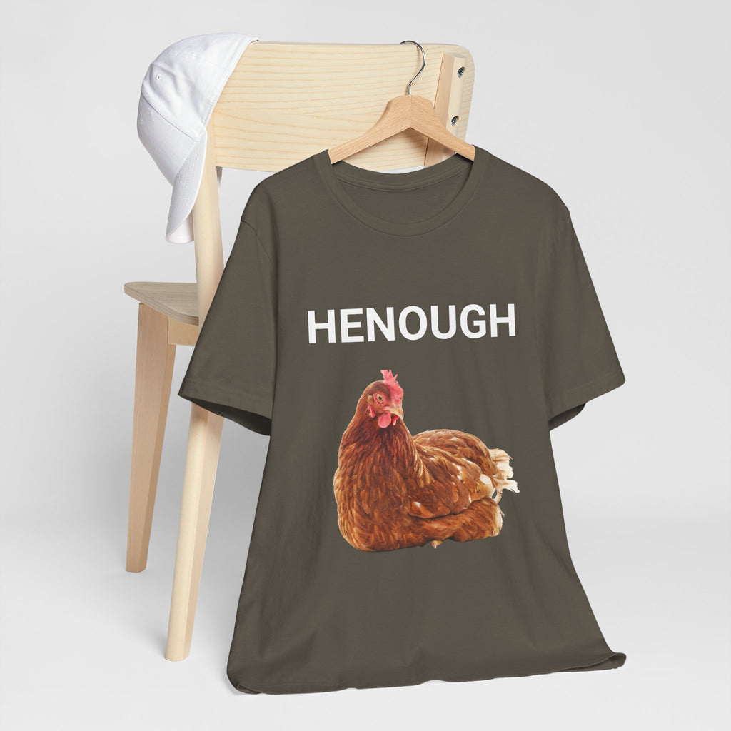 HENOUGH Chicken Shirt | Funny Chicken T-Shirt for Women | No Clucking Explaining | Farm Humor Graphic Tee | Sassy Chicken Lover Gift