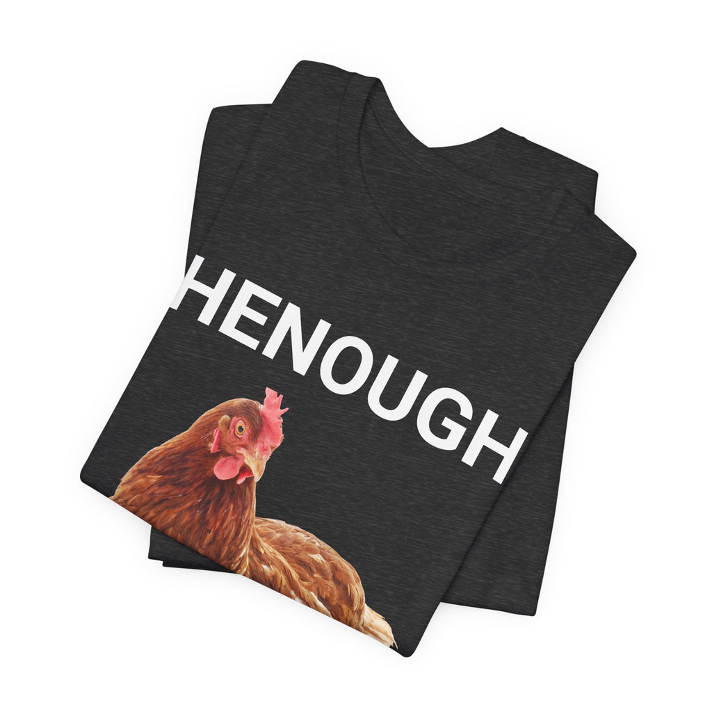 HENOUGH Chicken Shirt | Funny Chicken T-Shirt for Women | No Clucking Explaining | Farm Humor Graphic Tee | Sassy Chicken Lover Gift