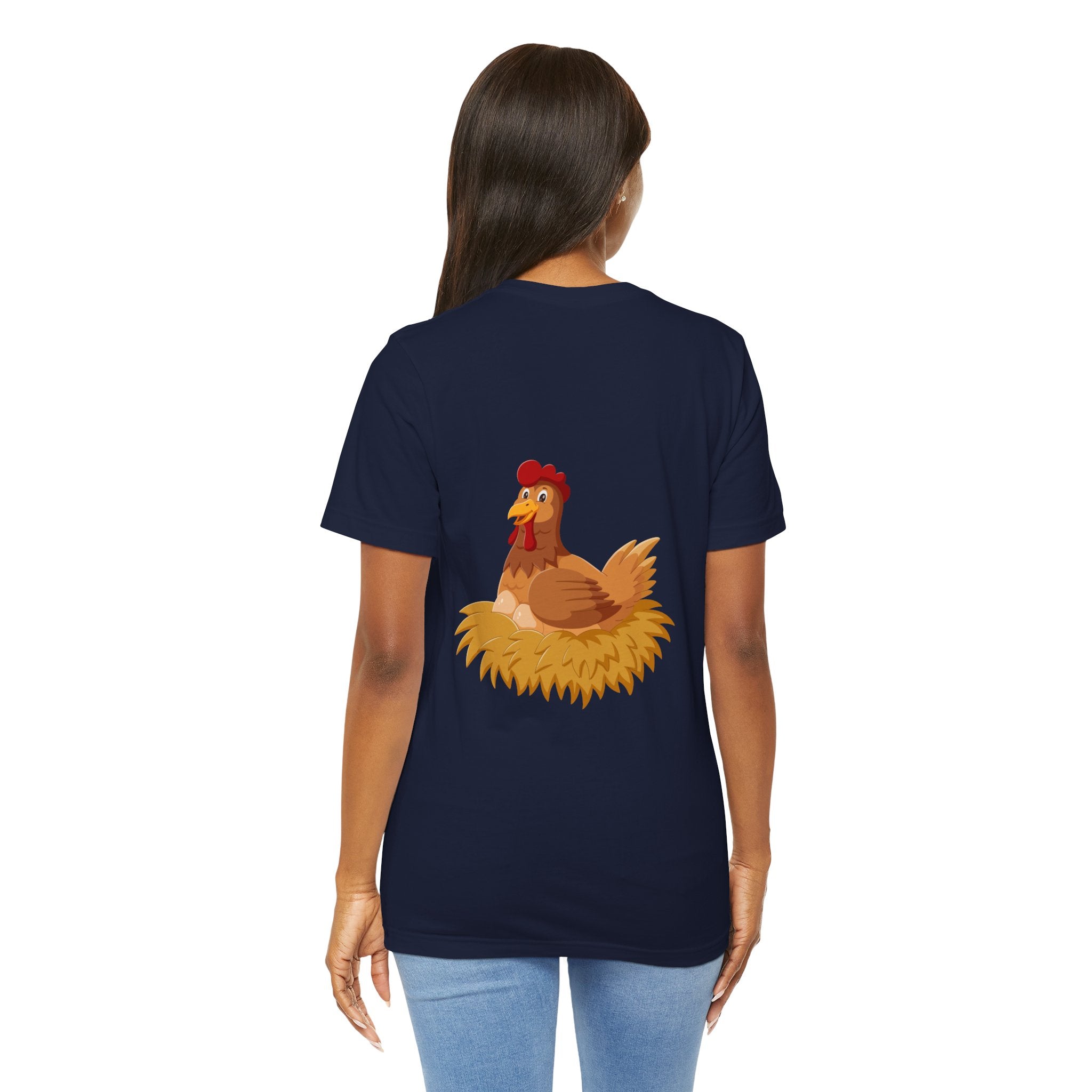 Eggshausted But Still Laying Eggs Shirt | Funny Chicken T-Shirt | Tired Mom Humor | Farm Life Graphic Tee | Gift for Hardworking Women