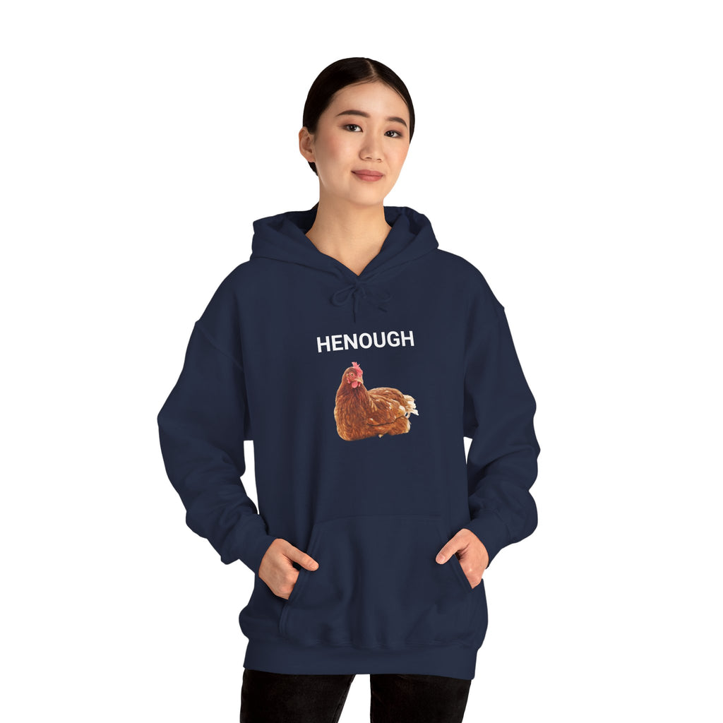 HENOUGH Chicken Hoodie | Funny Chicken Hoodie for Women | No Clucking Explaining | Farm Humor Hoodie | Cozy Sassy Chicken Lover Gift